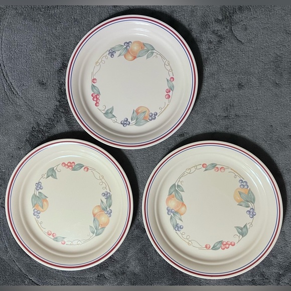 Corelle Dining Vintage Corelle Abundance Luncheon Plates 85 In Set